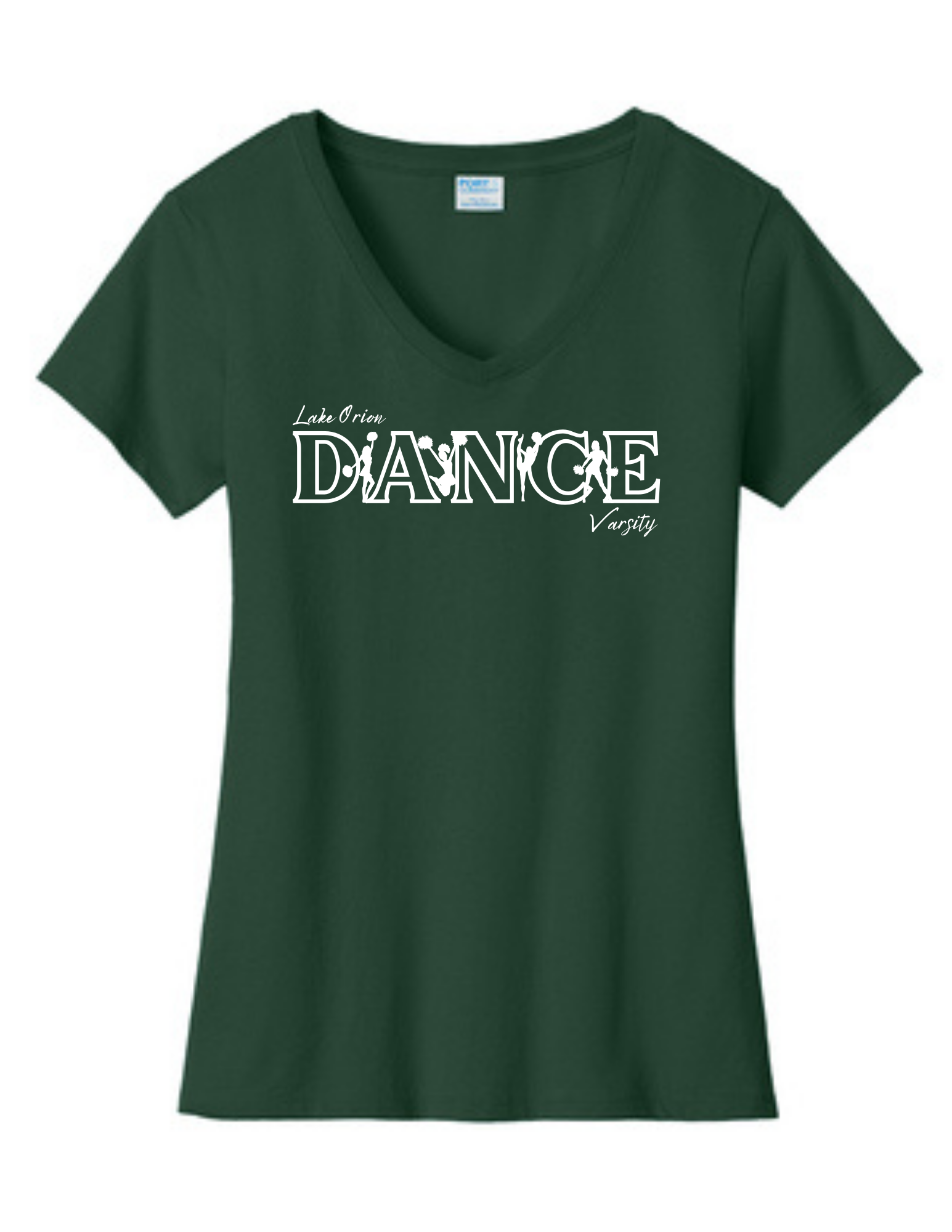 Varsity Team Ladies Short Sleeve Fan Favorite V-Neck T
