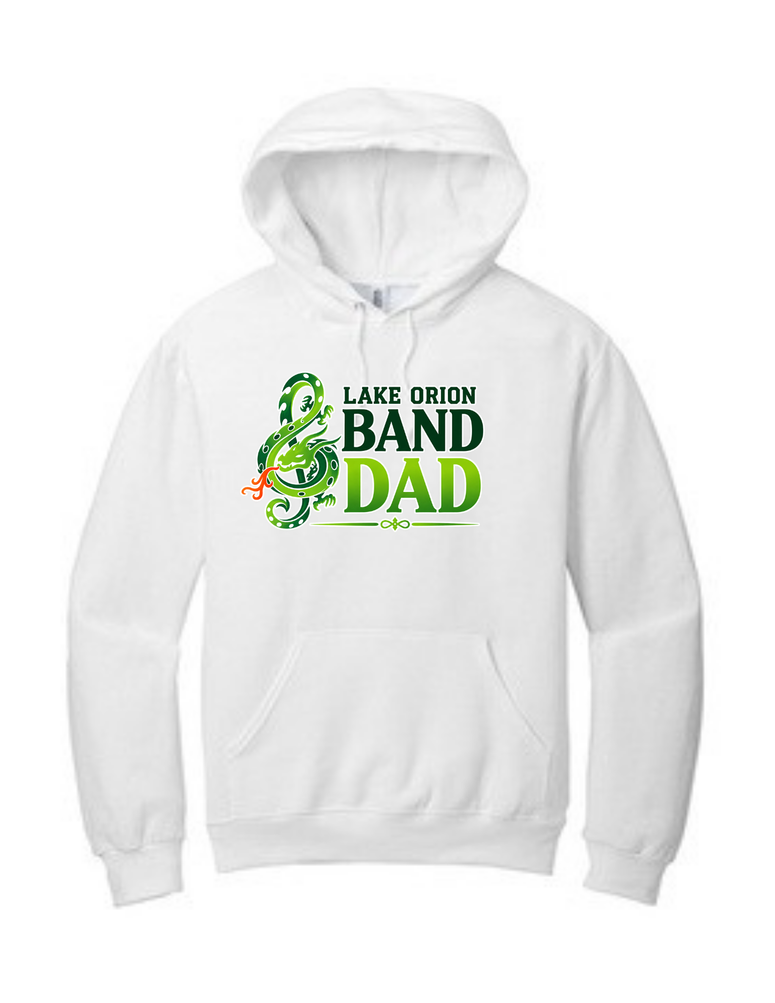 LO Band Dad Jerzees® NuBlend® Pullover Hooded Sweatshirt