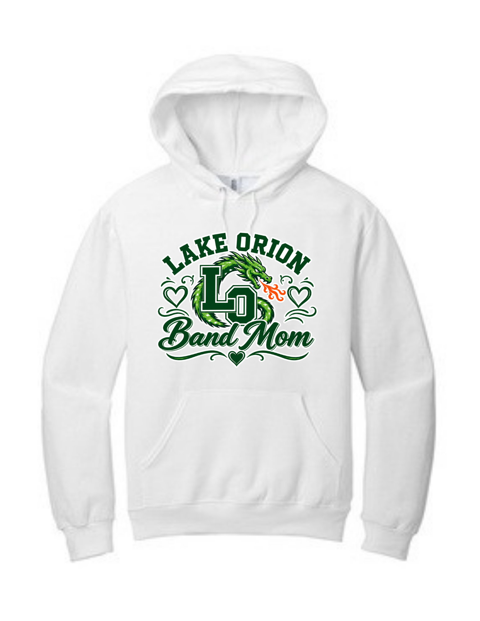 LO Band Mom Jerzees® NuBlend® Pullover Hooded Sweatshirt