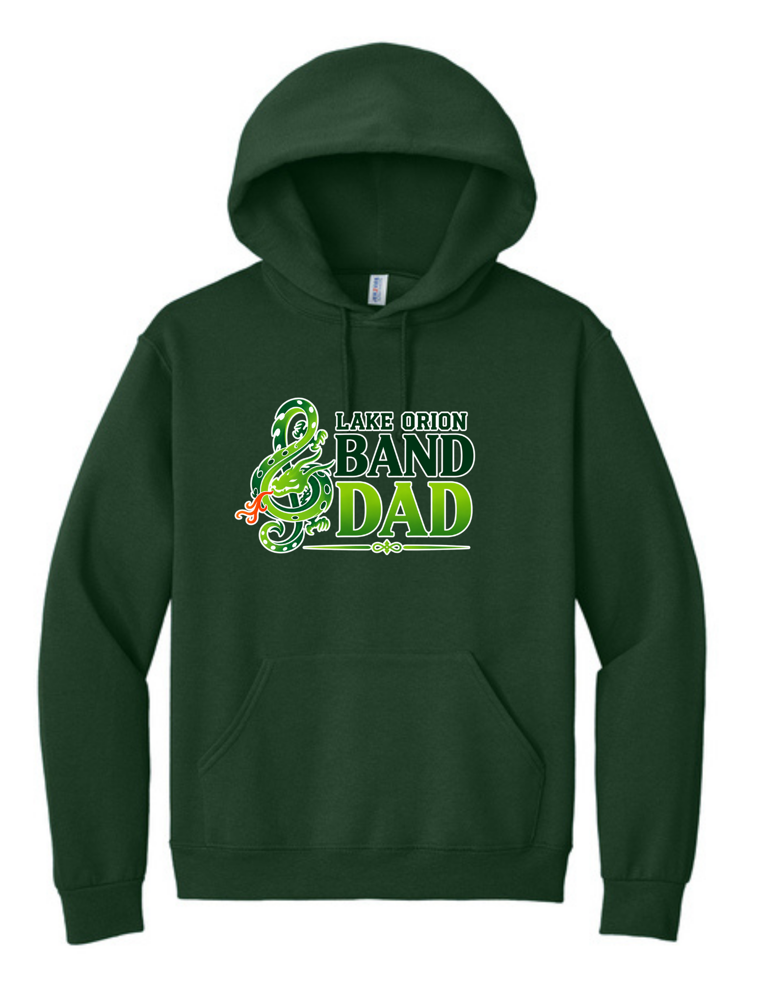 LO Band Dad Jerzees® NuBlend® Pullover Hooded Sweatshirt