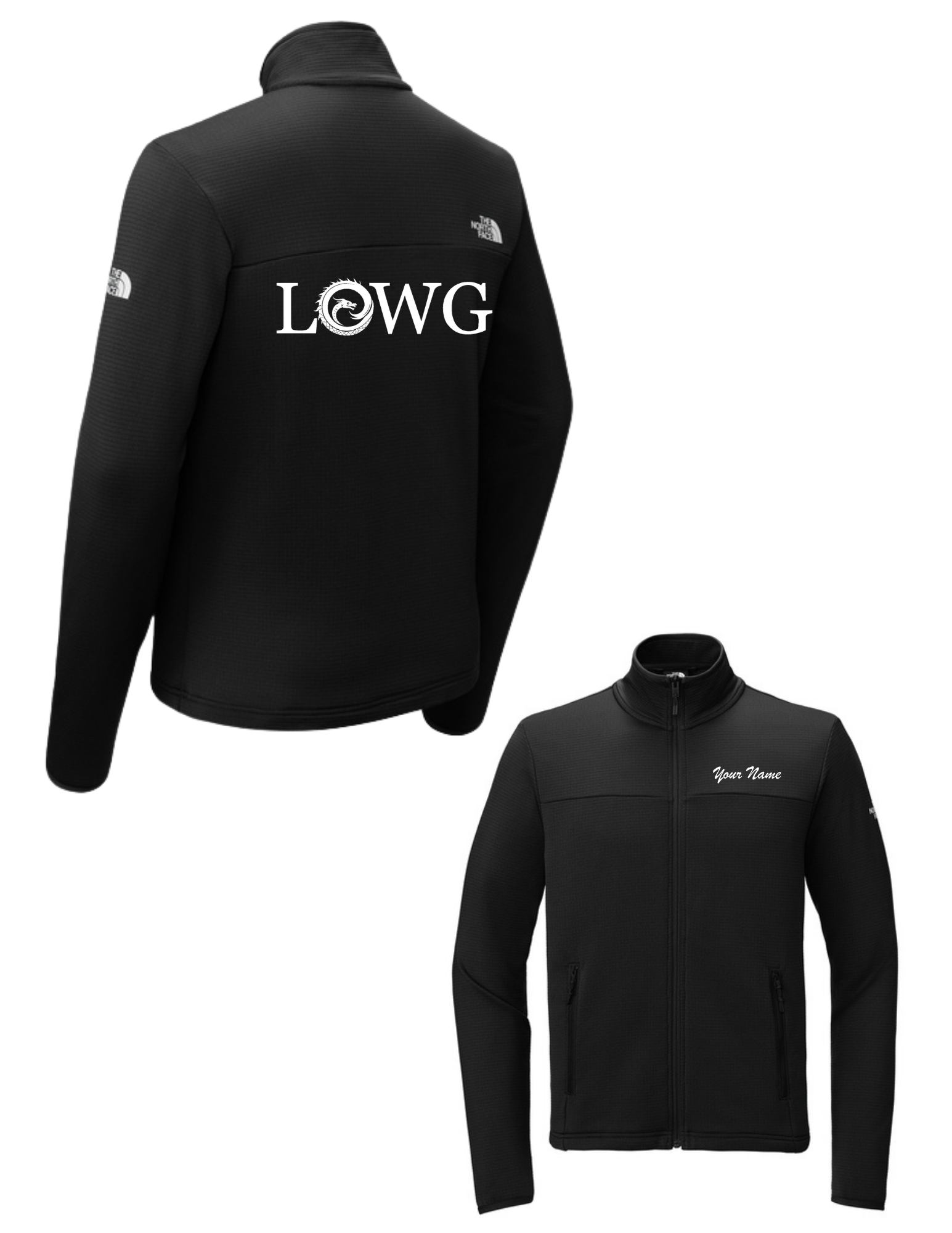LOWG The North Face® Aim Full-Zip Fleece Jacket