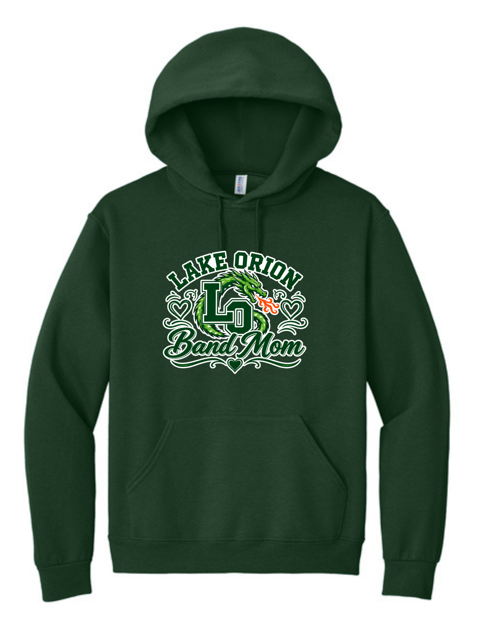 LO Band Mom Jerzees® NuBlend® Pullover Hooded Sweatshirt