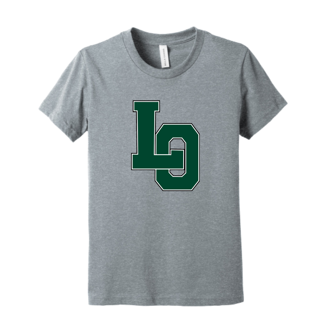 LO BELLA+CANVAS® Youth Heather CVC Tee - Lacrosse