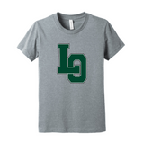 LO BELLA+CANVAS® Youth Heather CVC Tee - Lacrosse