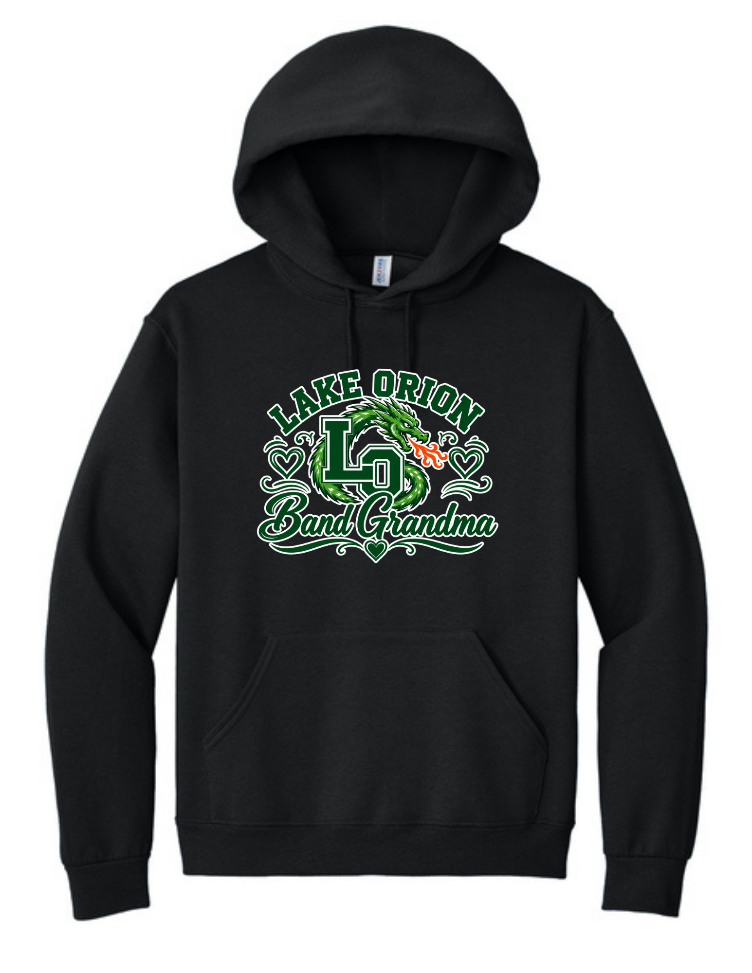 LO Band Grandma Jerzees® NuBlend® Pullover Hooded Sweatshirt