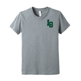 LO BELLA+CANVAS® Youth Heather CVC Tee - Lacrosse