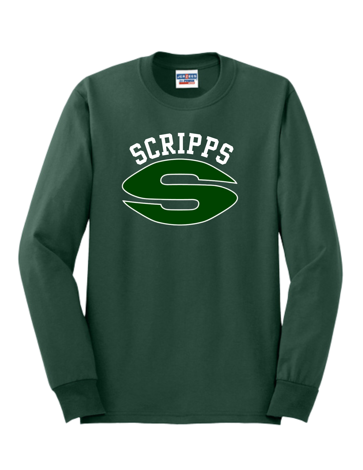 Scripps Dri-Power® 50/50 Cotton/Poly Long Sleeve T-Shirt