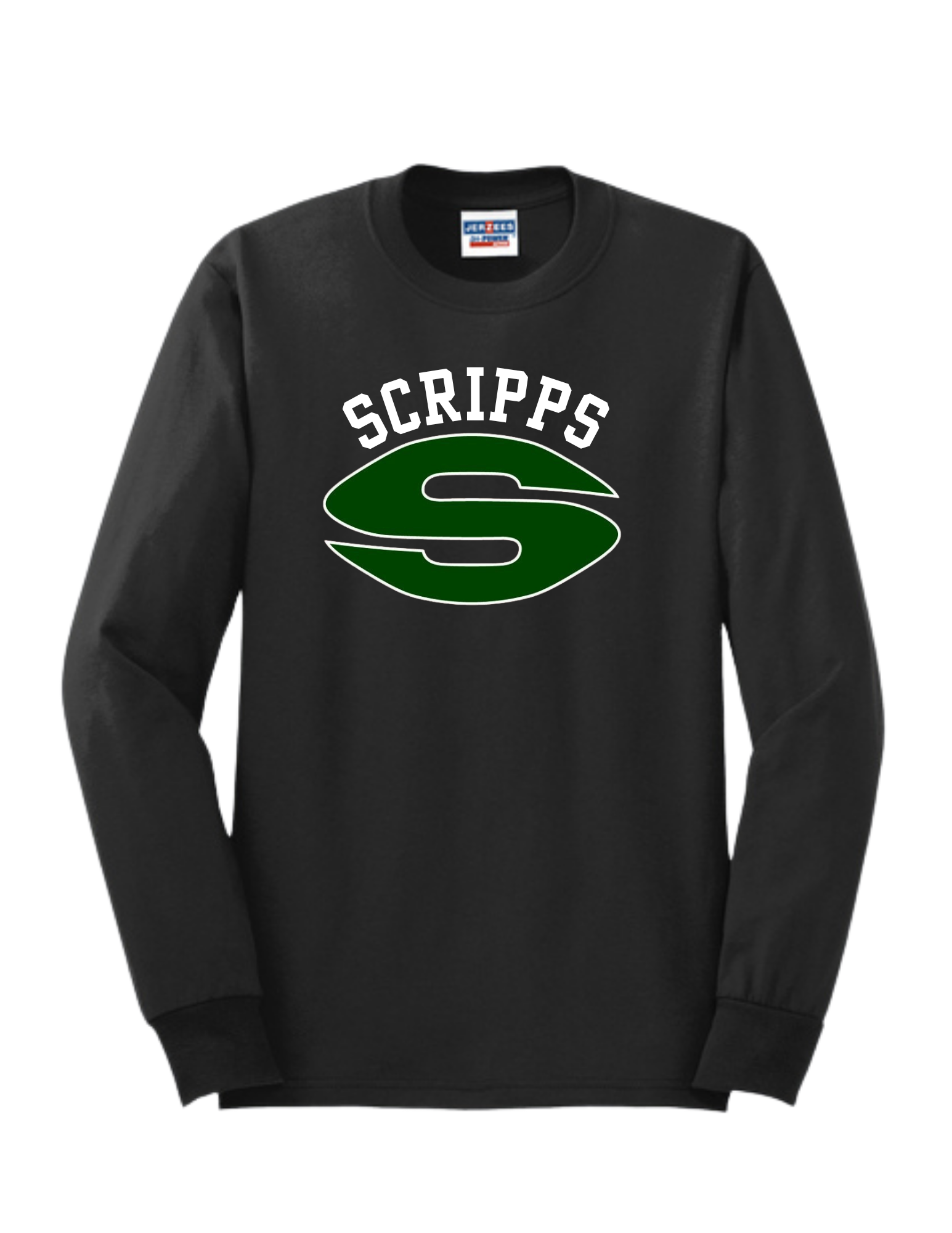 Scripps Dri-Power® 50/50 Cotton/Poly Long Sleeve T-Shirt