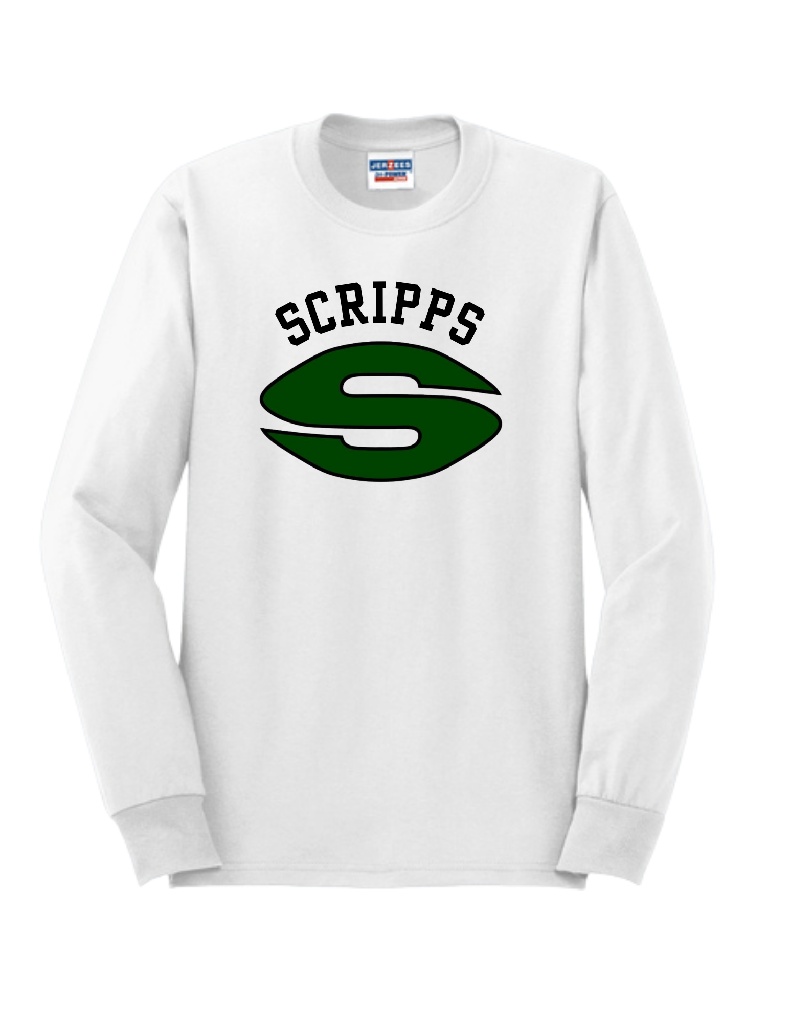 Scripps Dri-Power® 50/50 Cotton/Poly Long Sleeve T-Shirt