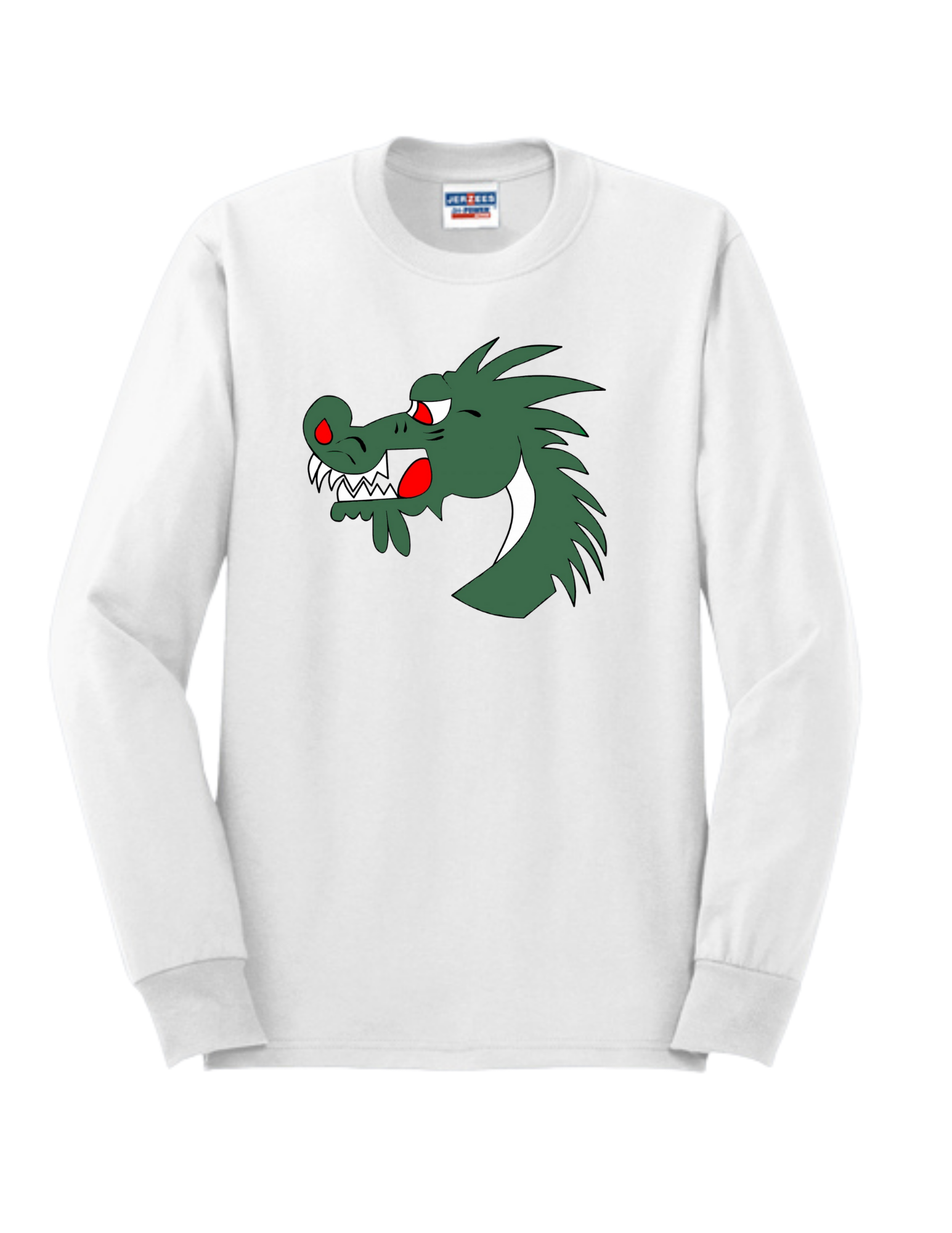 Dragons Dri-Power® 50/50 Cotton/Poly Long Sleeve T-Shirt