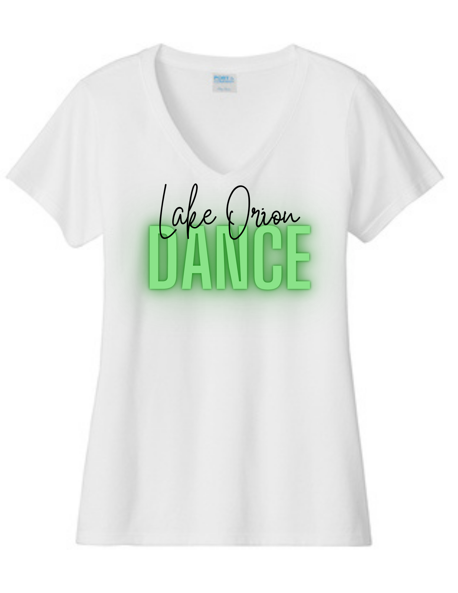 Neon LO Dance Ladies Short Sleeve Fan Favorite V-Neck T