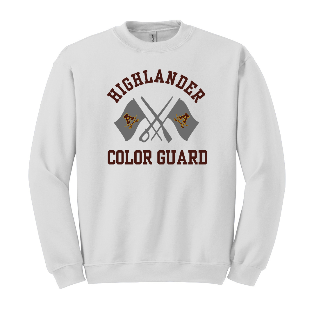 Adams Band Color Guard Heavy Blend Crew Neck Sweatshirt