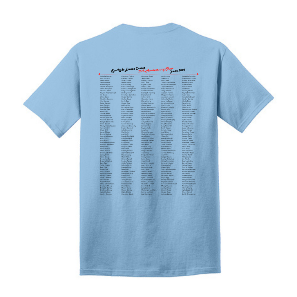 Spotlight Dance Recital T-Shirt 2025