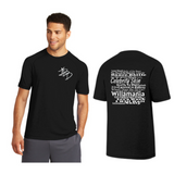 PosiCharge® Tri-Blend Wicking Raglan Tee
