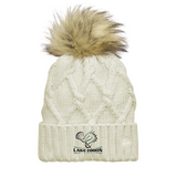 Lake Orion LAX Lacrosse New Era ® Faux Fur Pom Beanie