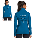 Dance Mom Ladies Sport-Wick® Stretch Full-Zip Jacket