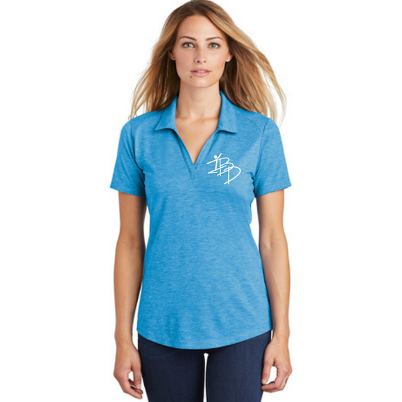 Ladies PosiCharge ® Tri-Blend Wicking Polo