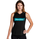 BDC Ladies PosiCharge ® Tri-Blend Wicking Draft Hoodie Tank