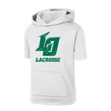 Lake Orion Lacrosse Youth Sport-Wick ® Fleece Short Sleeve Hooded Pullover