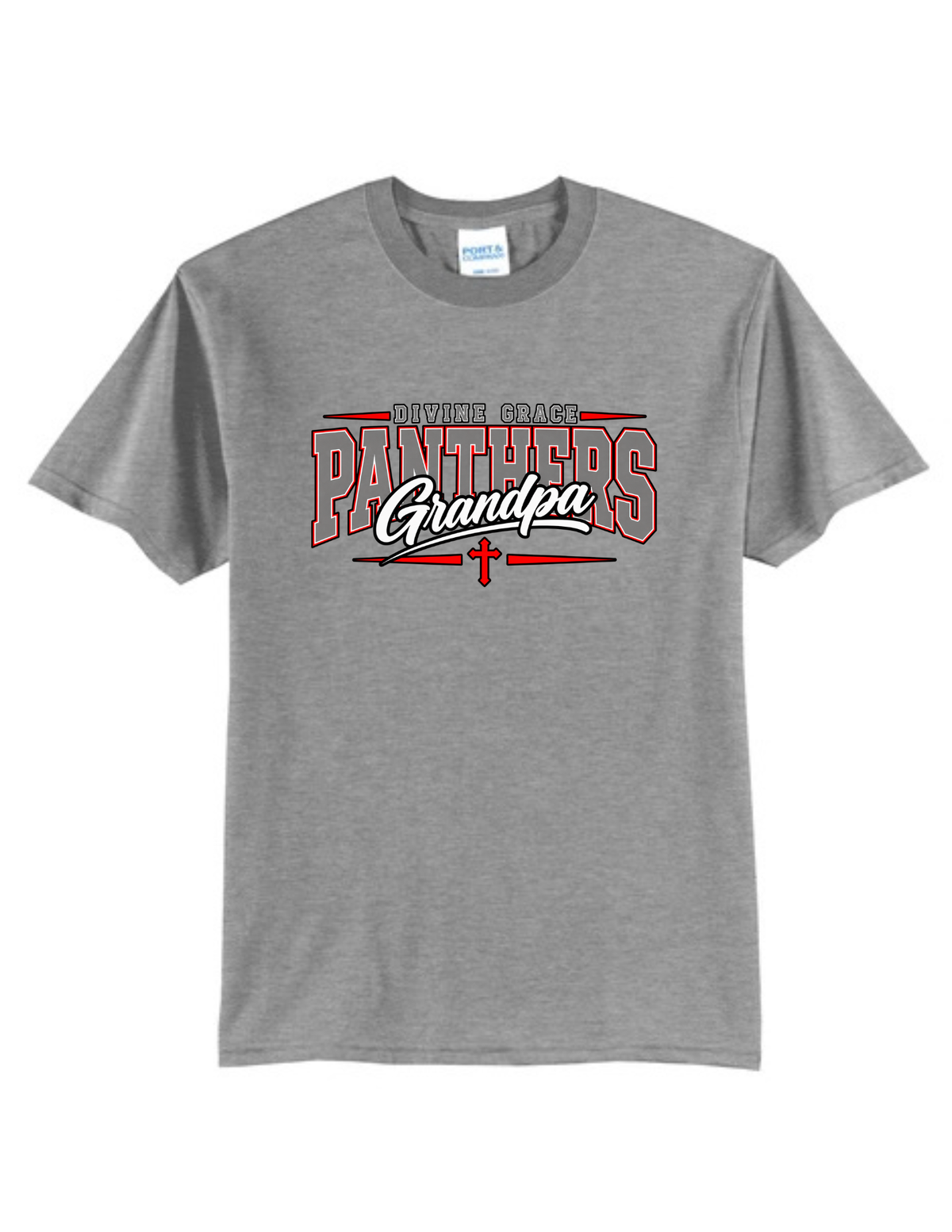 Divine Grace Panthers Grandpa Core Blend Tee