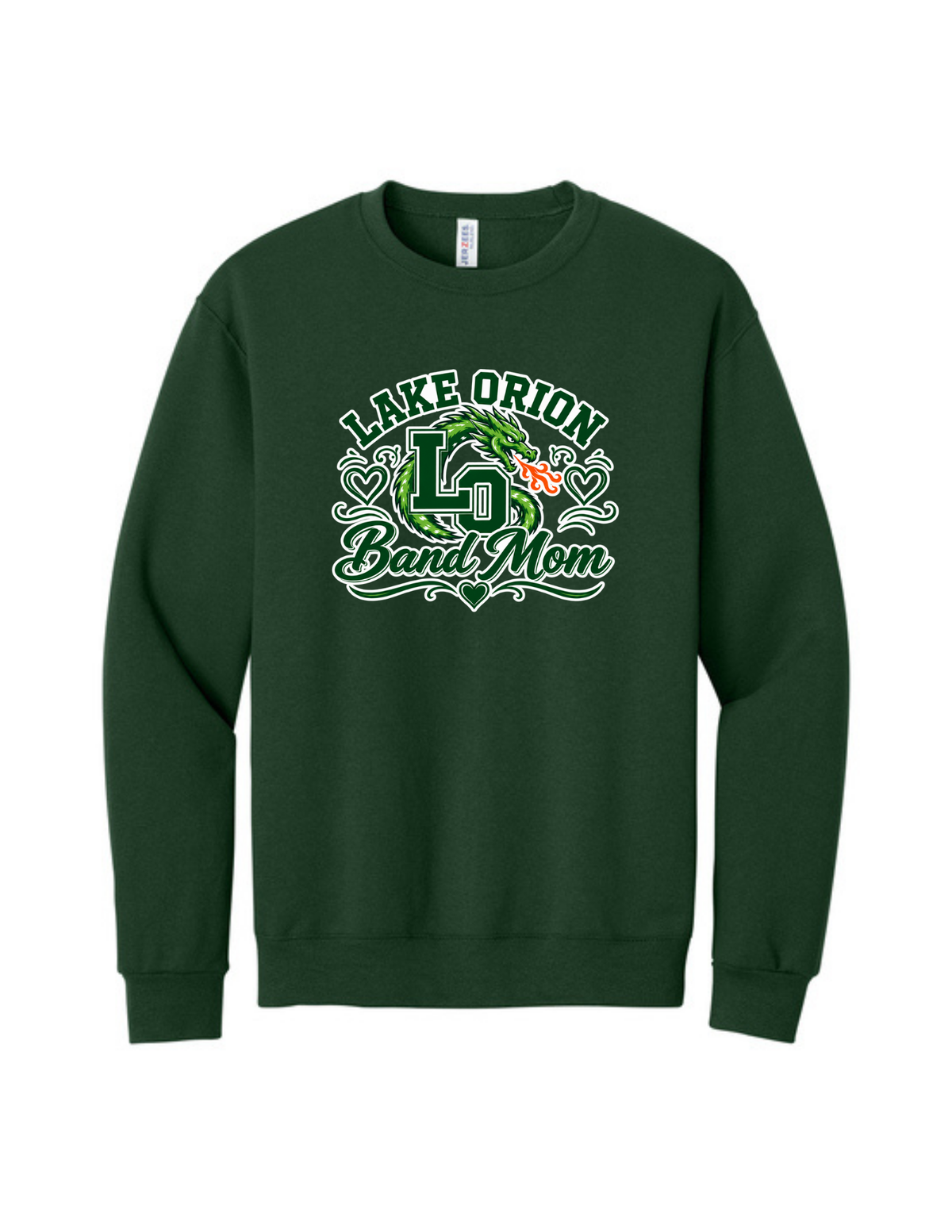 LO Band Mom Jerzees® NuBlend® Pullover Hooded Sweatshirt