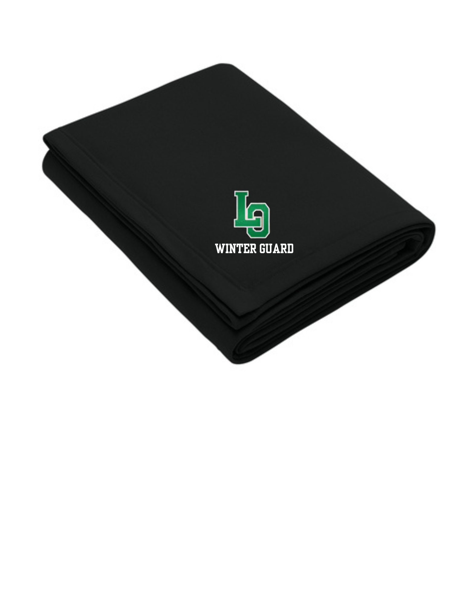 Lake Orion Winter Guard Core Fleece Sweatshirt Blanket