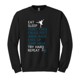 BDC Dancers Heavy Blend Crew Neck Sweatshirt