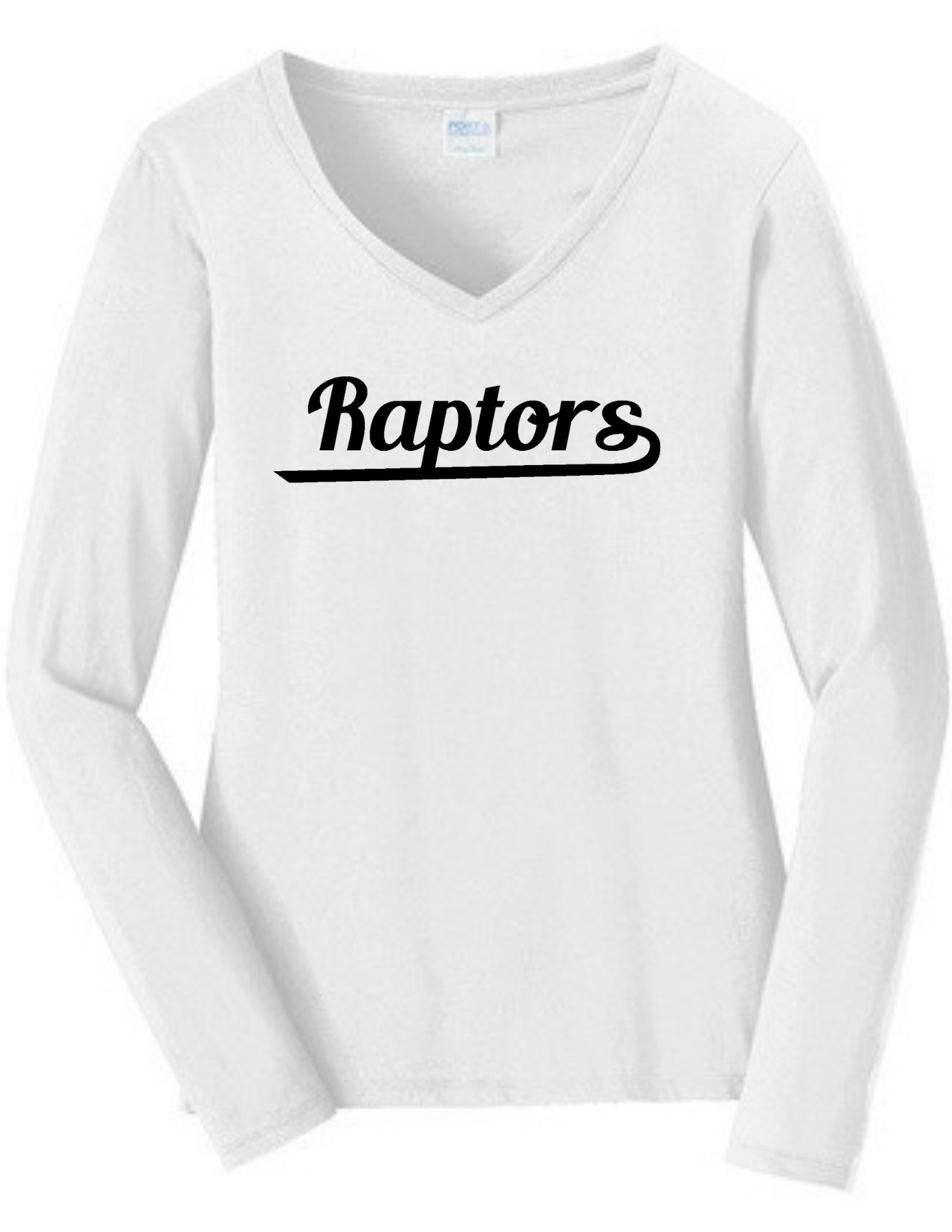 Raptors Women's Long Sleeve Fan Favorite V-Neck Tee
