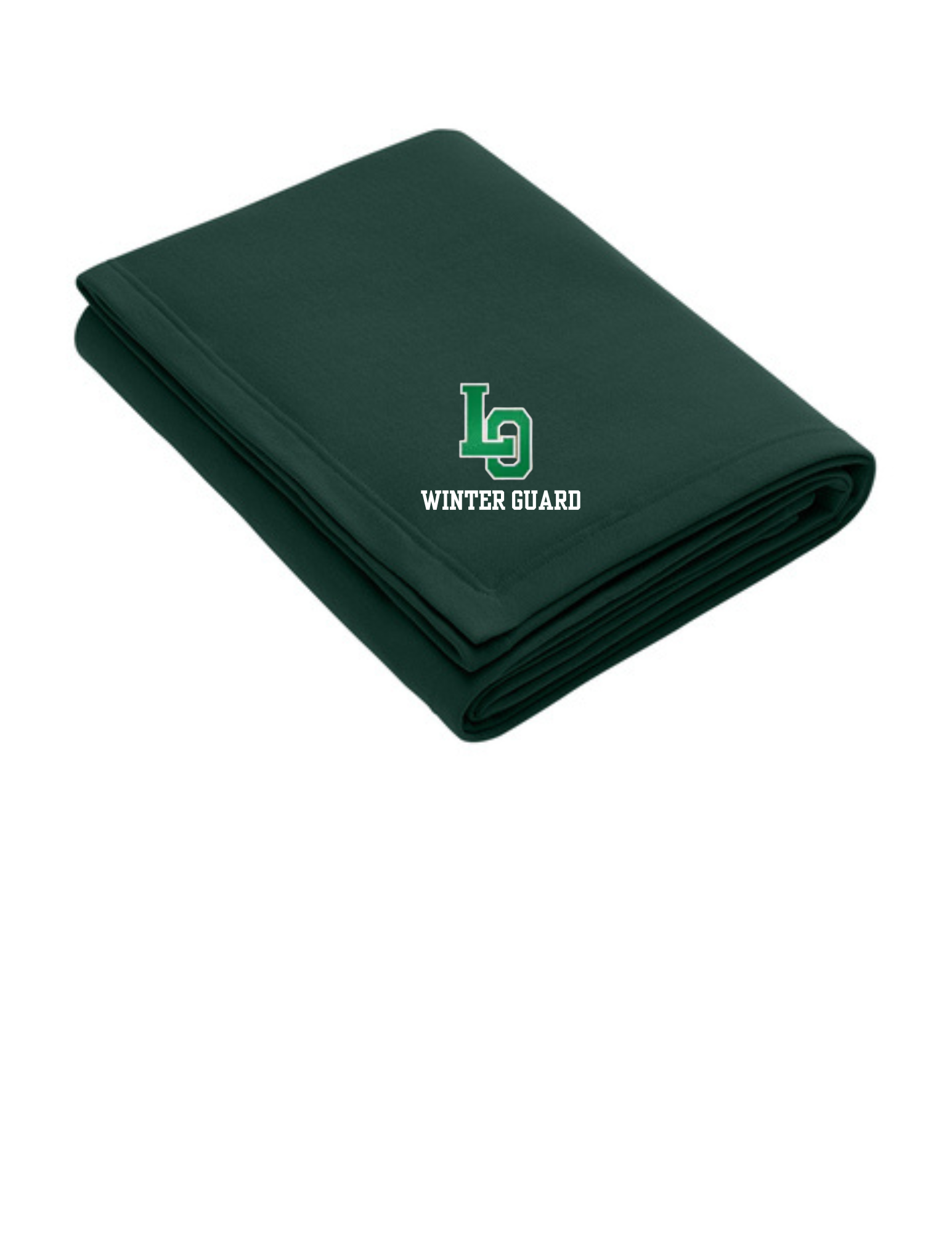 Lake Orion Winter Guard Core Fleece Sweatshirt Blanket