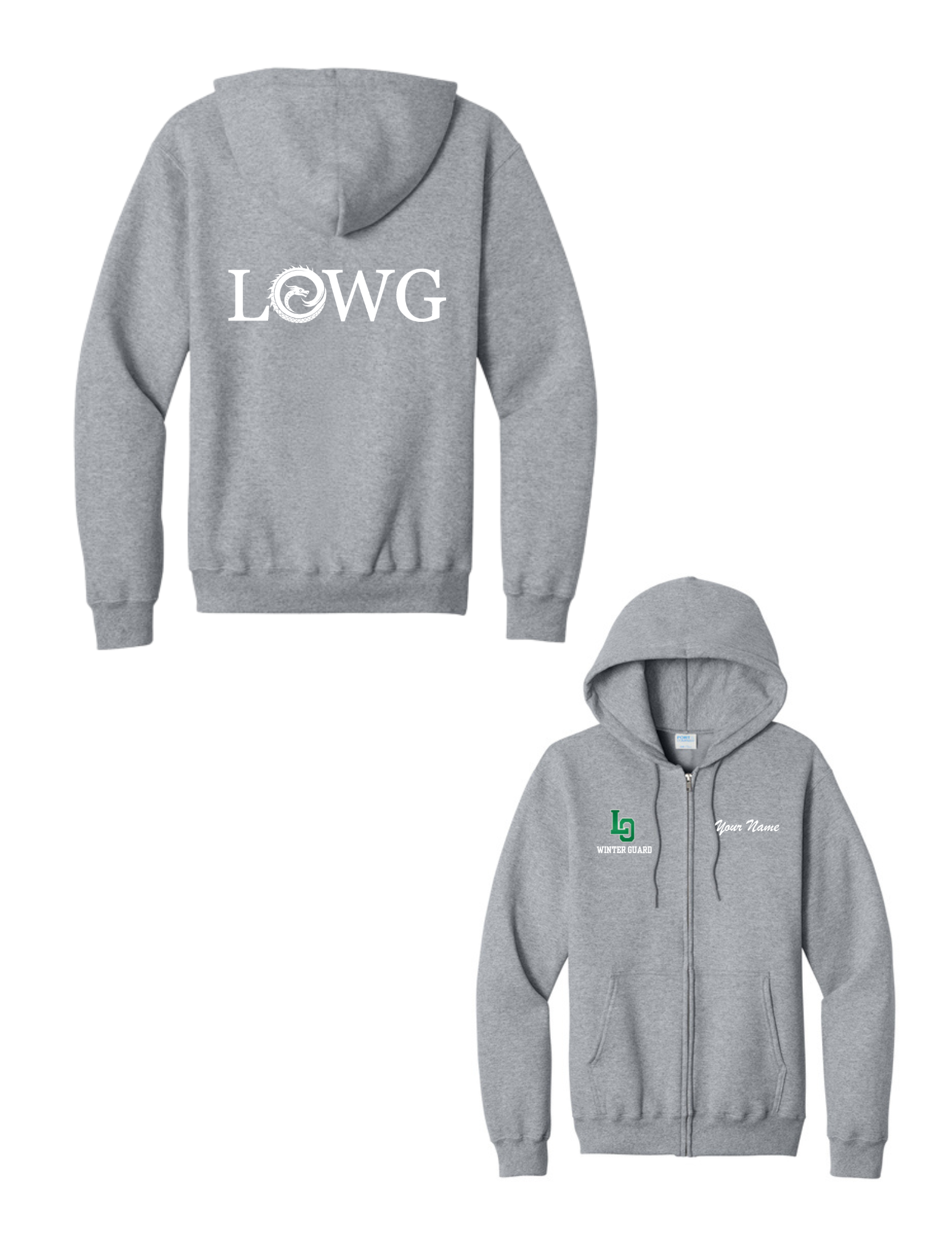 LO Winter Guard Fleece Full-Zip Hooded Sweatshirt