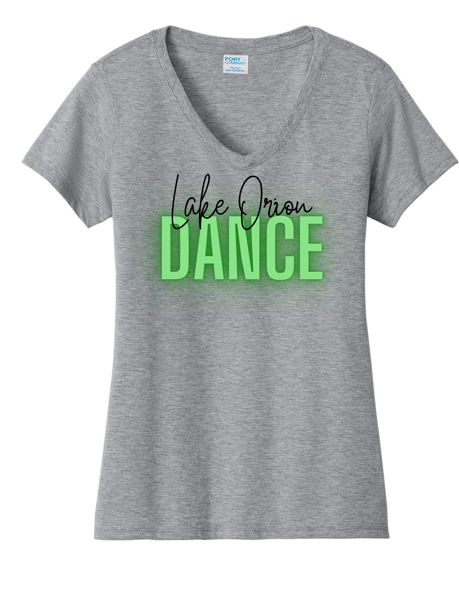 Neon LO Dance Ladies Short Sleeve Fan Favorite V-Neck T