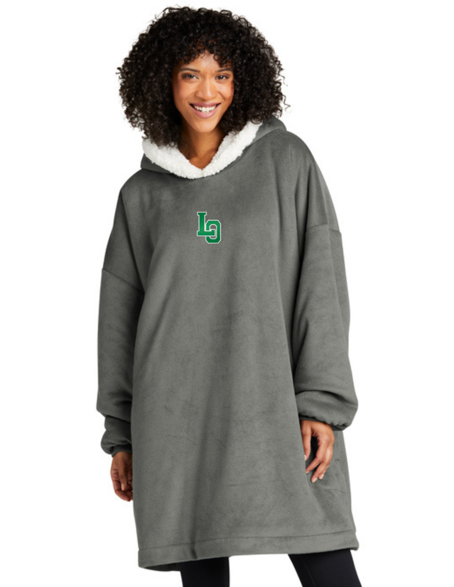 Lake Orion Winter Guard Mountain Lodge Wearable Blanket