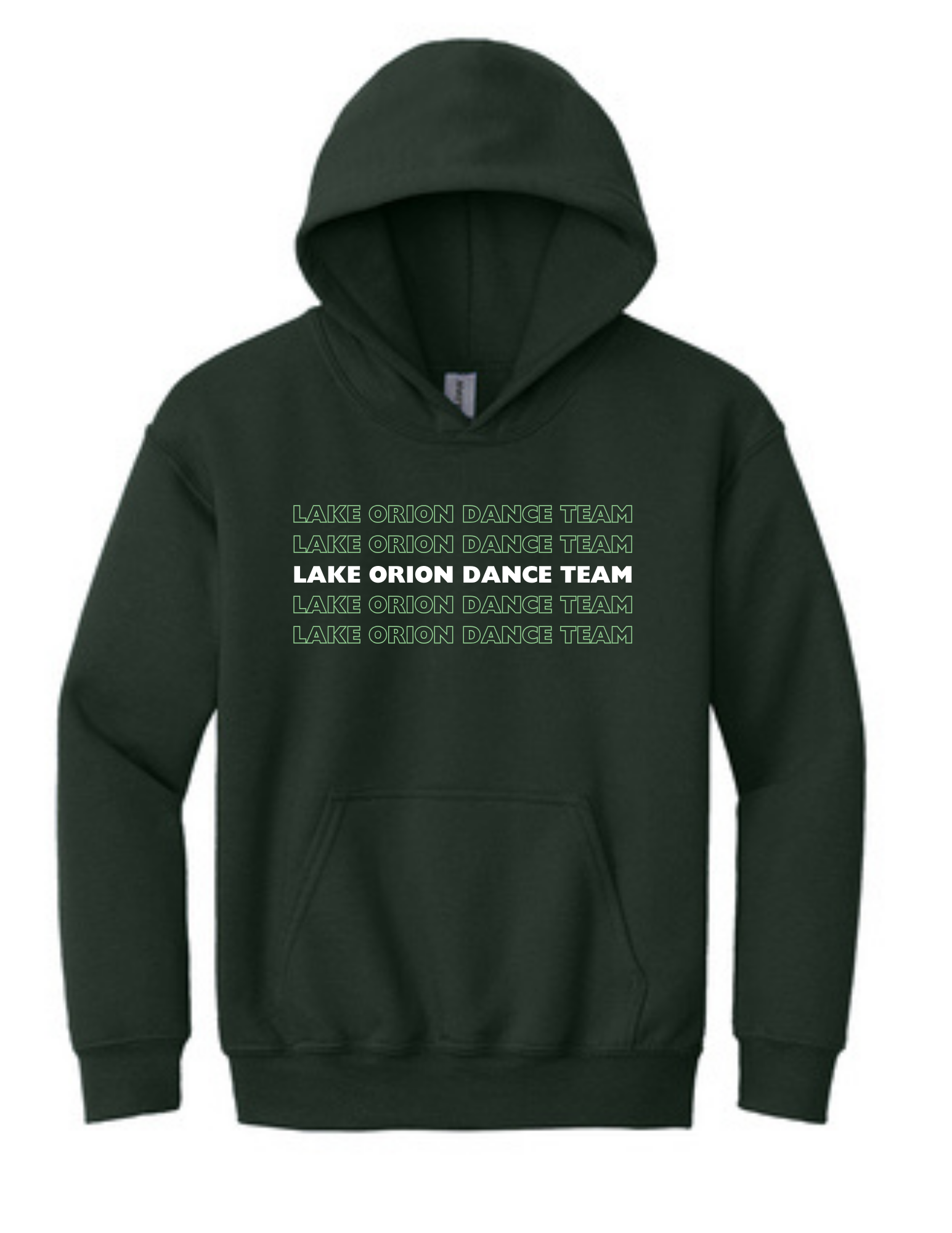 LO Dance Team Youth Heavy Blend Hooded Sweatshirt
