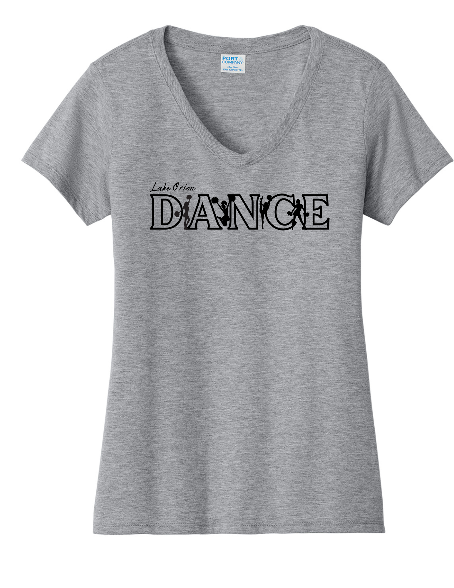 Ladies Short Sleeve Fan Favorite V-Neck T