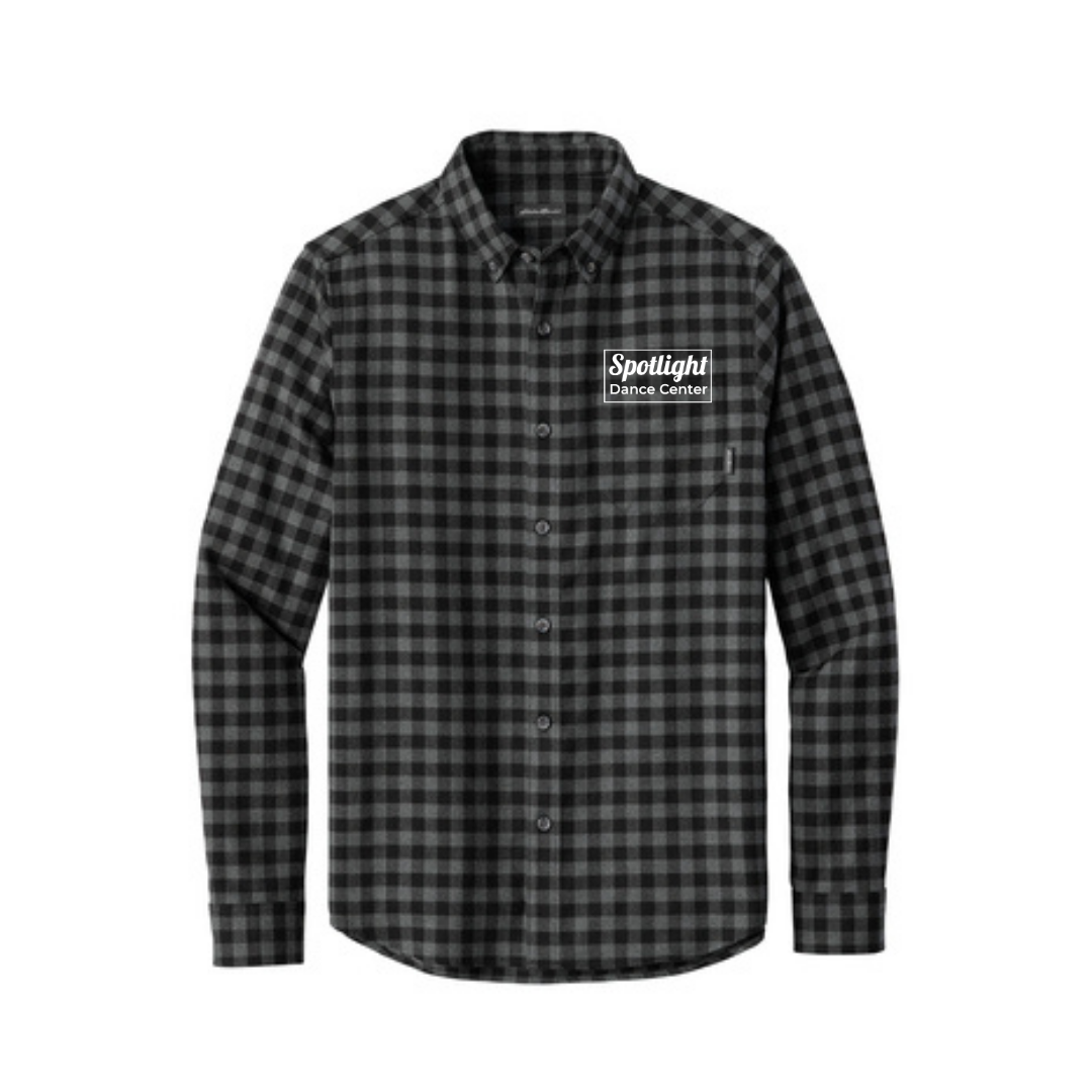 Spotlight Eddie Bauer® Long Sleeve Favorite Flannel Plaid Shirt