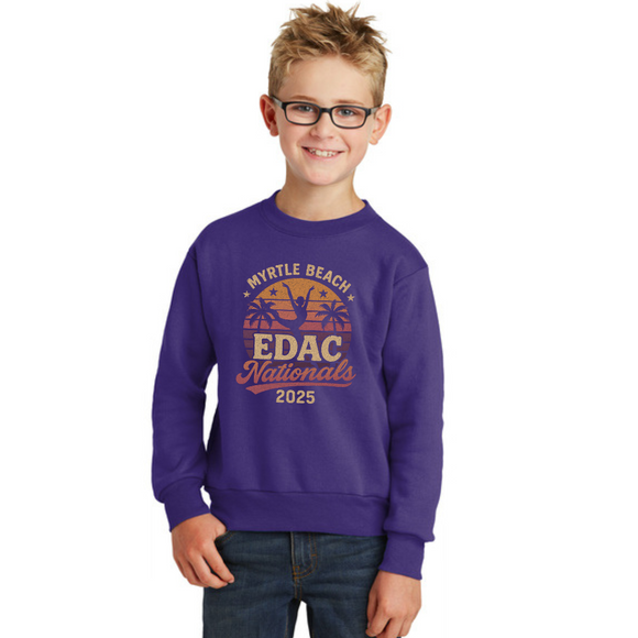 Elite Dance Youth Core Fleece Crewneck Sweatshirt Nationals 2025