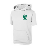 Lake Orion Lacrosse Youth Sport-Wick ® Fleece Short Sleeve Hooded Pullover
