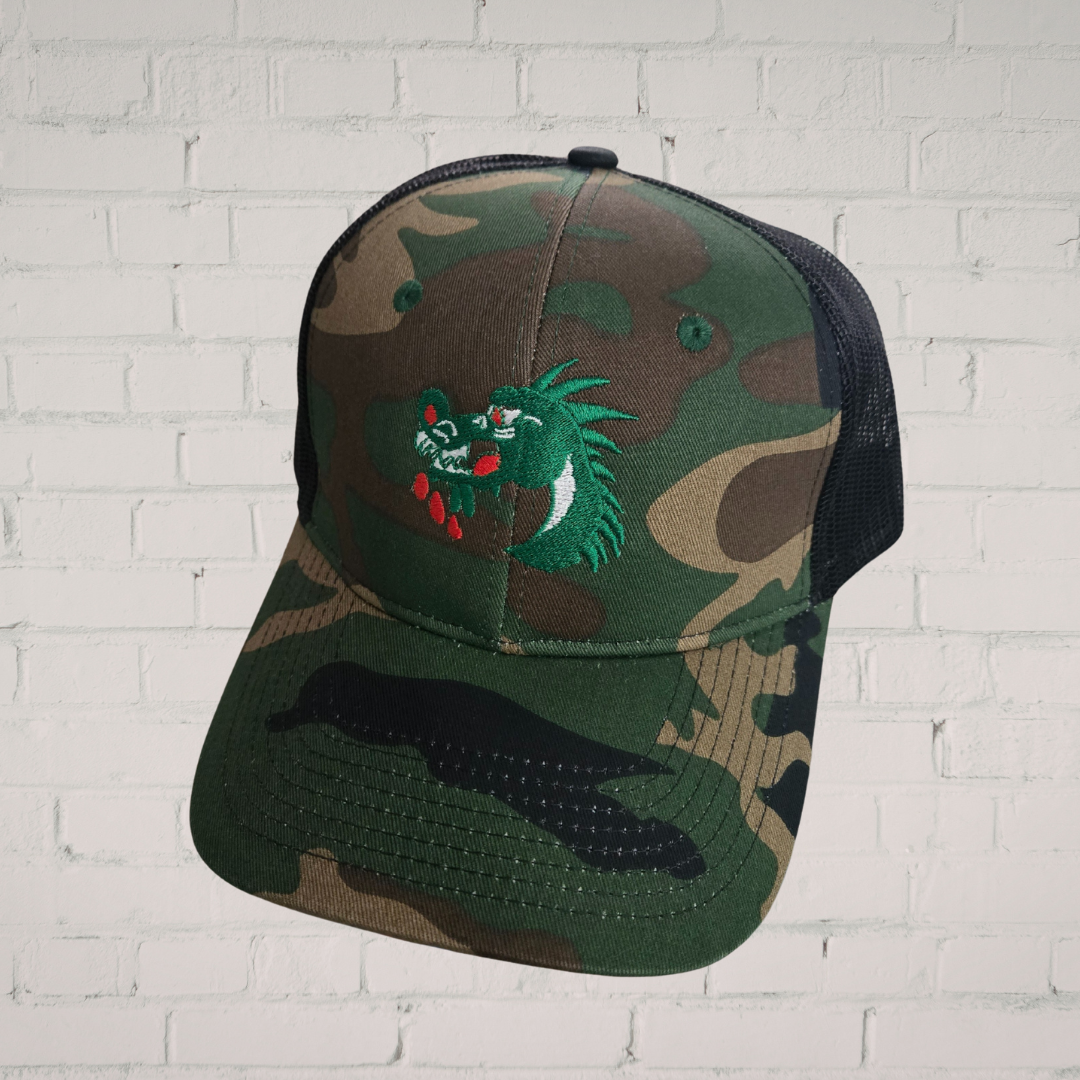 Camo Snapback Trucker Cap