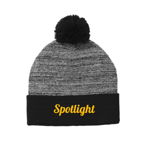 Spotlight Dance Heather Pom Pom Beanie