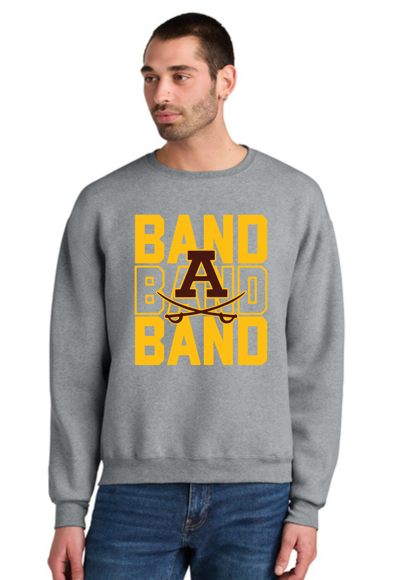 Adams Band - Jerzees Rugged™ Unisex Crewneck Sweatshirt