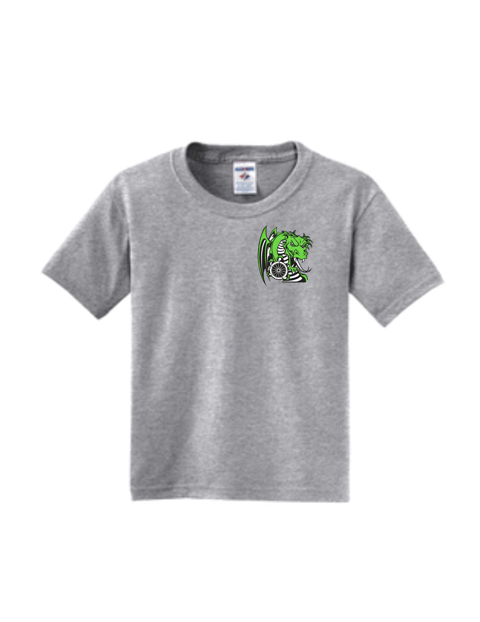 Lake Orion Cycling Dragon Youth Dri-Power® 50/50 Cotton/Poly T-Shirt