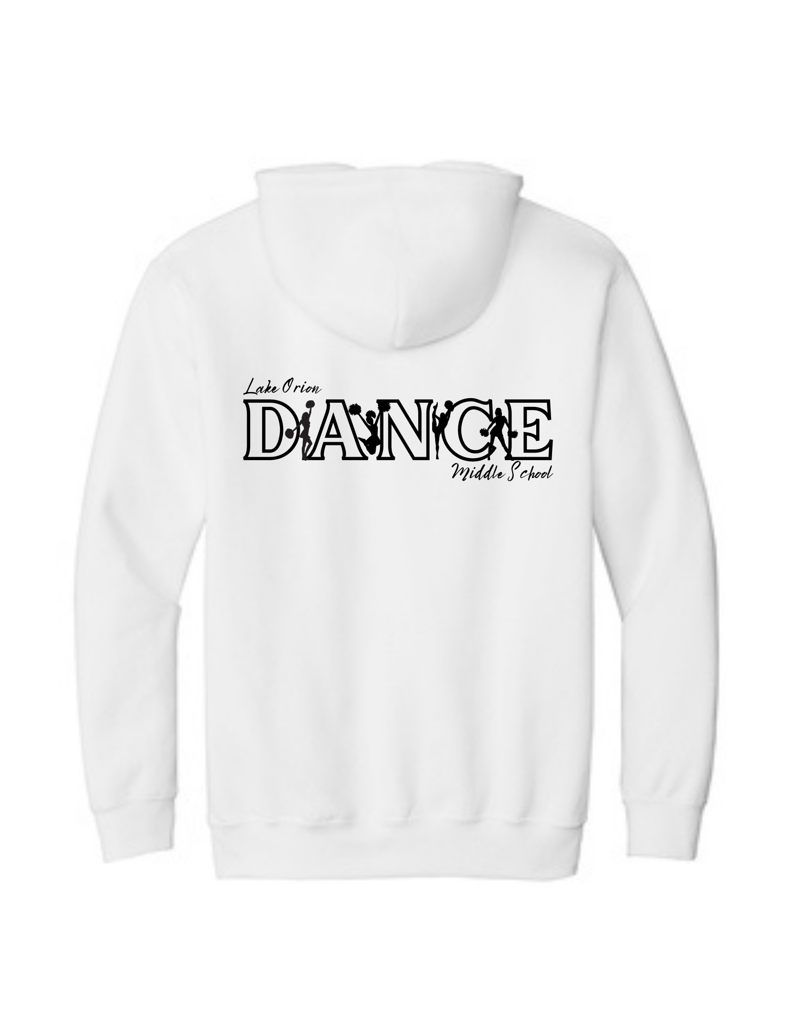 LO Middle School Dance Heavy Blend Full Zip Hooded Sweatshirt