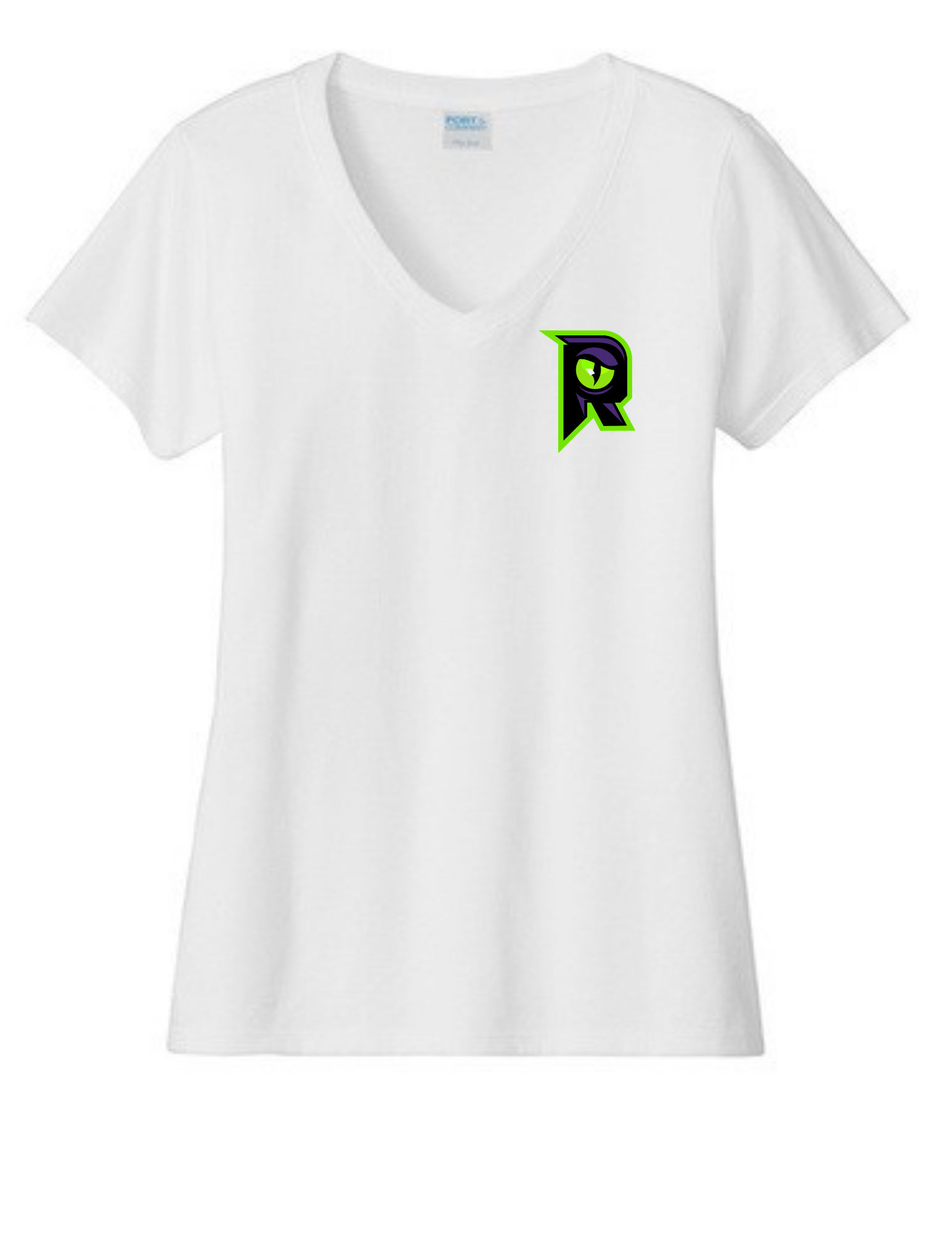 Raptors R - Women's Fan Favorite™ V-Neck Tee