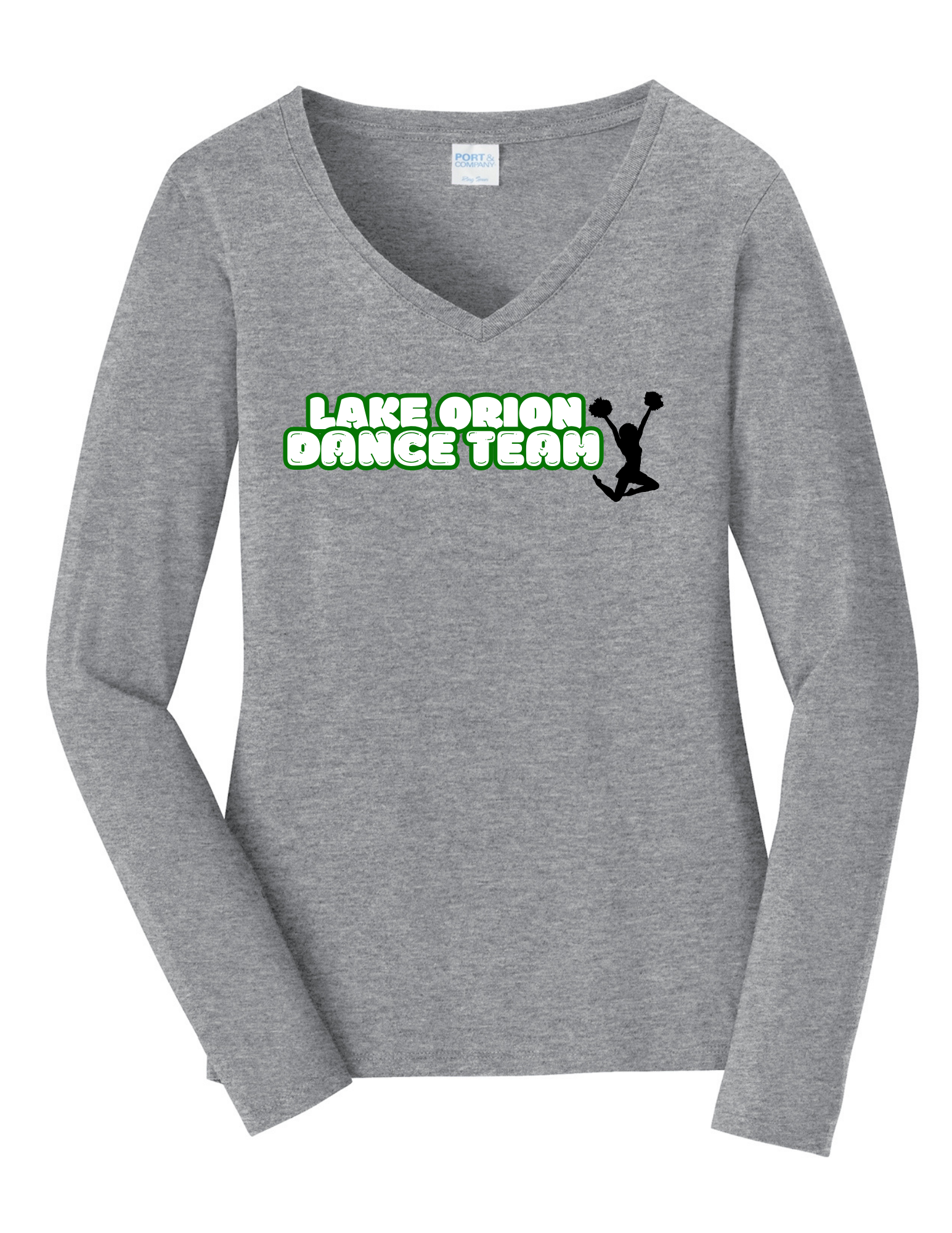 LO Dance Ladies Long Seeve Fan Favorite V-Neck T