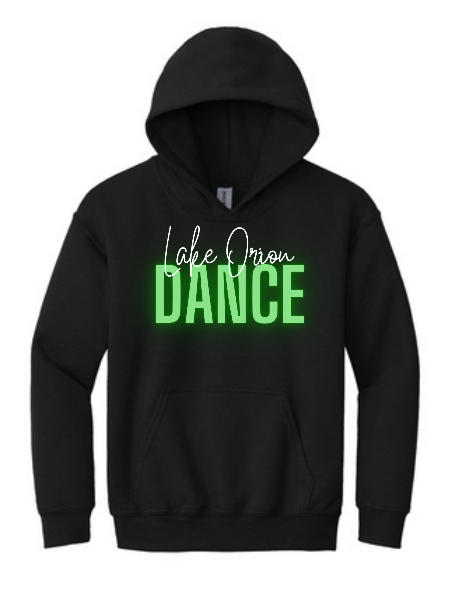 Neon LO Dance Team Youth Heavy Blend Hooded Sweatshirt