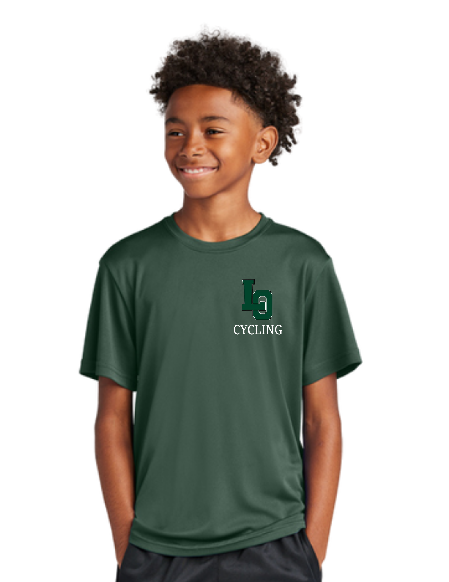 Lake Orion Cycling Youth PosiCharge® Competitor™ Tee