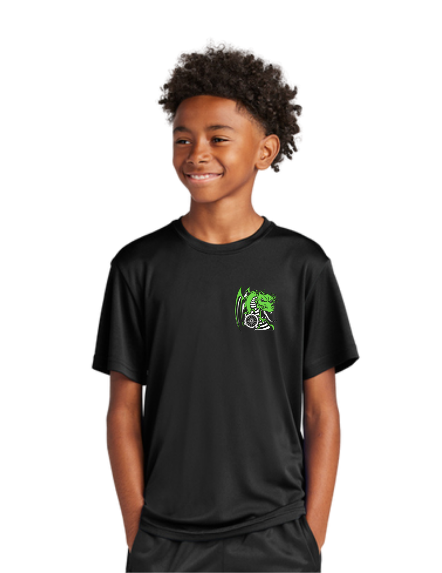 Lake Orion Cycling Dragon Youth PosiCharge® Competitor™ Tee