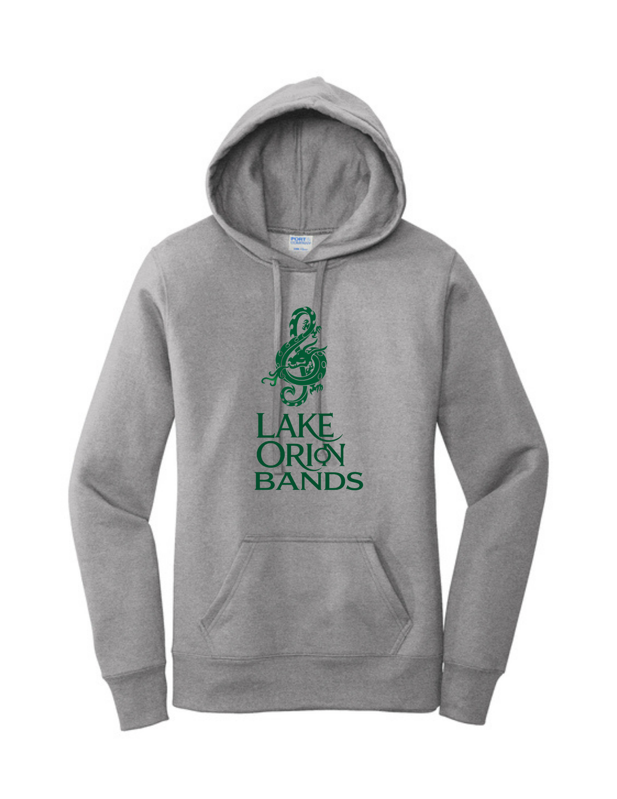 LO Stacked Clef Women's Core Fleece Pullover Hooded Sweatshirt