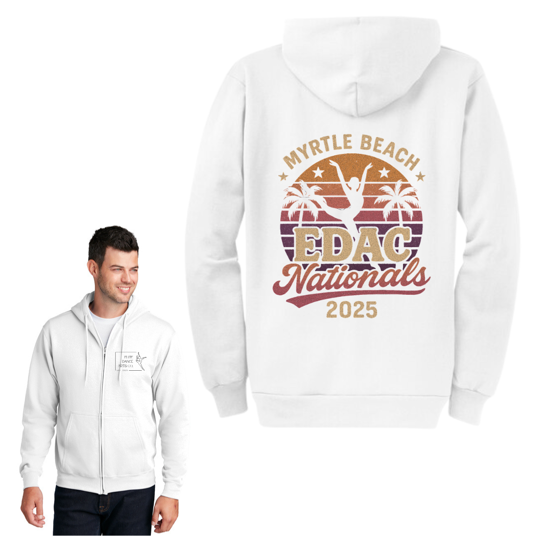 Elite Core Fleece Full-Zip Hooded Sweatshirt Nationals 2025