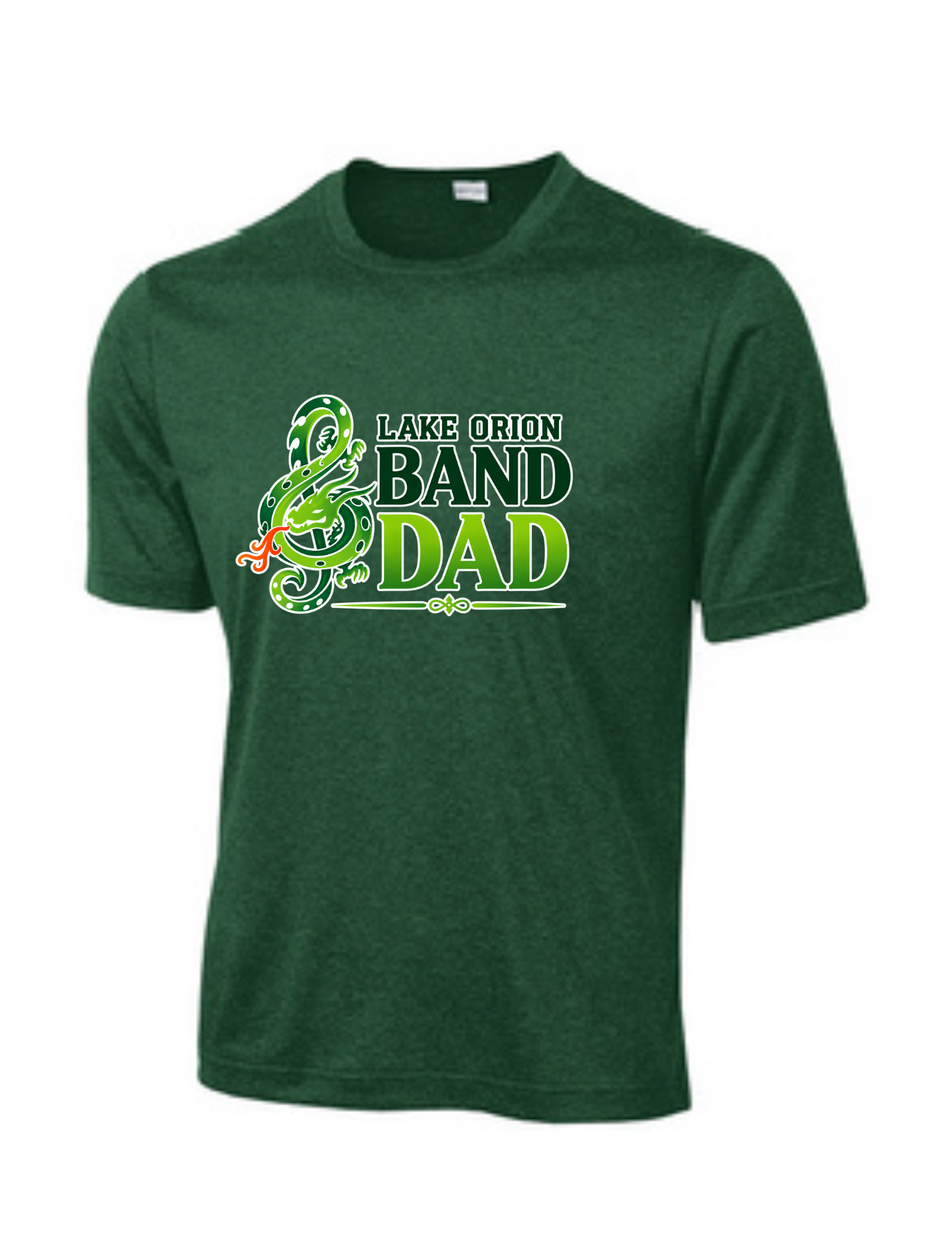 LO Band Dad Sport-Tek® Heather Contender™ Tee